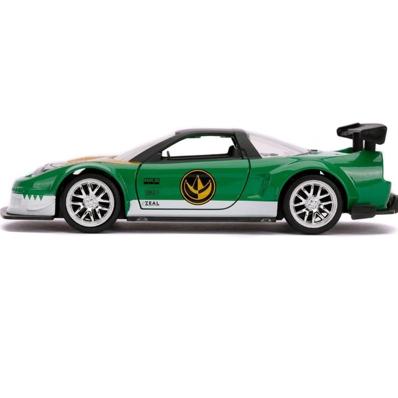 Green Ranger Power Rangers 2002 Honda NSX Type-R Japan Spec 1/32 Diecast Model - Picture 5 of 6